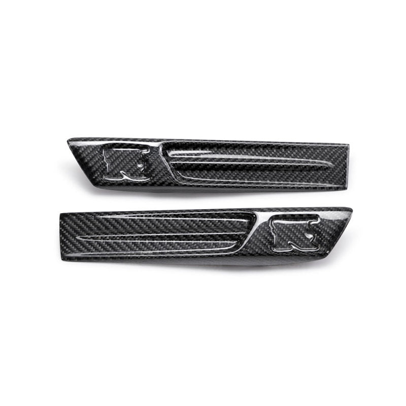 Seibon Carbon Fiber Fender Duct Logos for Nissan GTR R35 (09-10) - OneFastShop