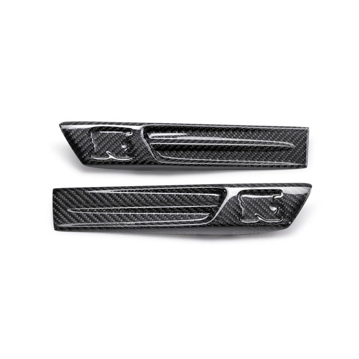 Seibon Carbon Fiber Fender Duct Logos for Nissan GTR R35 (09-10) - OneFastShop