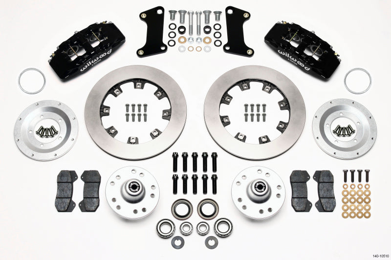 Wilwood Dynapro 6 Front Hub Kit 12.19in for 67-69 Camaro Line Kit Needed - OneFastShop
