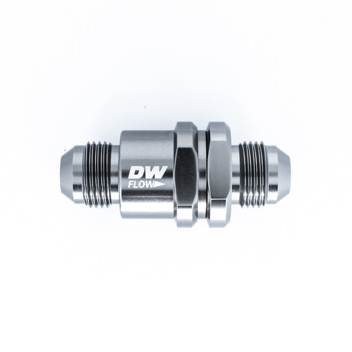 DeatschWerks 8AN Male Flare One Way Check Valve for Fuel Systems - OneFastShop