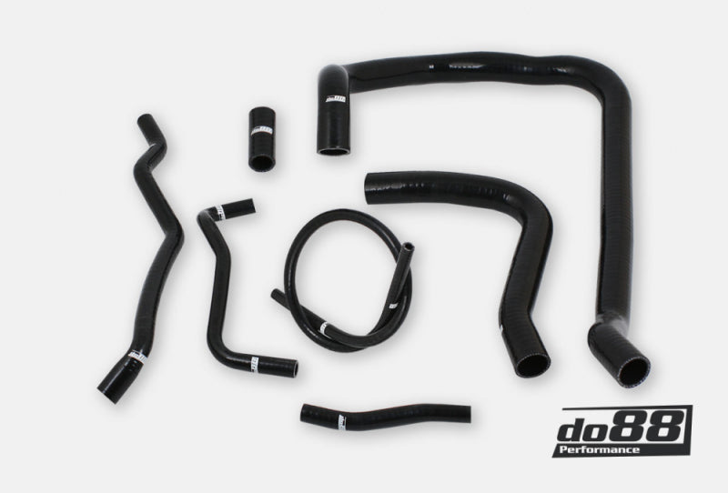 do88 Silicone Coolant Hose Kit - Volvo D24T / D24TIC (740/940/960) 1987-1996 - Black