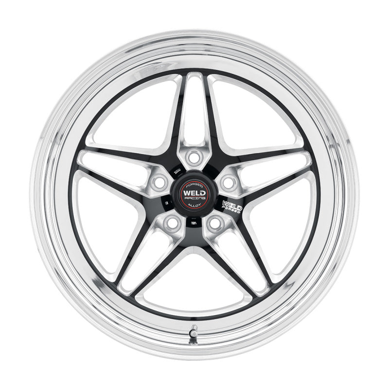 Weld S81 High Pad Forged Wheel 17x5 - 5x120 ET-21 Black, image 2