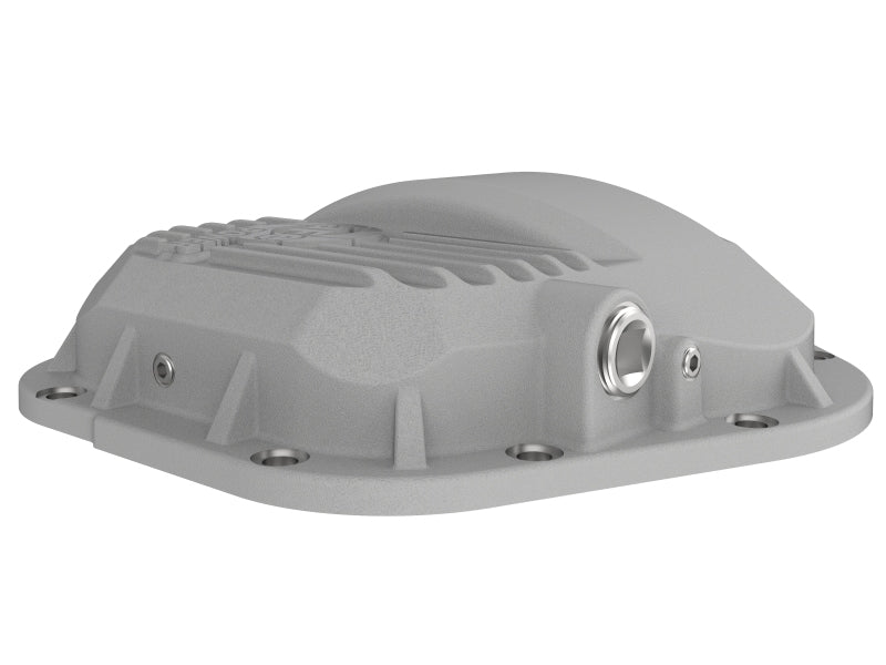 aFe Dana 60 Front Differential Cover Raw With Machined Fins 17-20 Ford Trucks