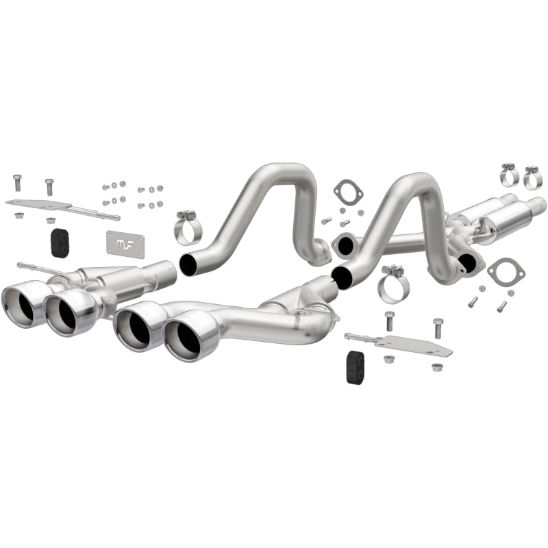 Magnaflow Competition Series Cat-Back Performance Exhaust - Chevrolet Corvette V8 5.7L (00-04) - OneFastShop