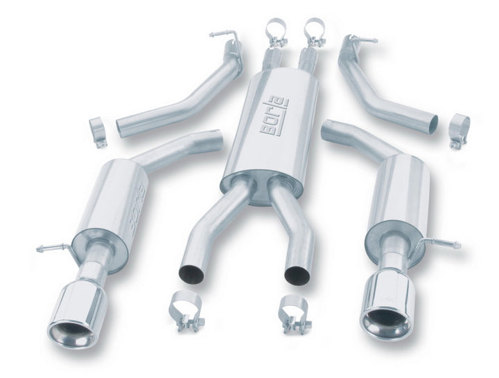 Borla Catback Exhaust System for 03 Thunderbird 3.9L V8 AT RWD 2 DR
