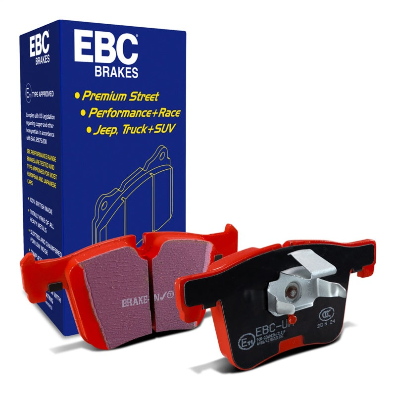 EBC Redstuff Front Brake Pads for 2011-2018 BMW X3 2.0 Turbo (F25)
