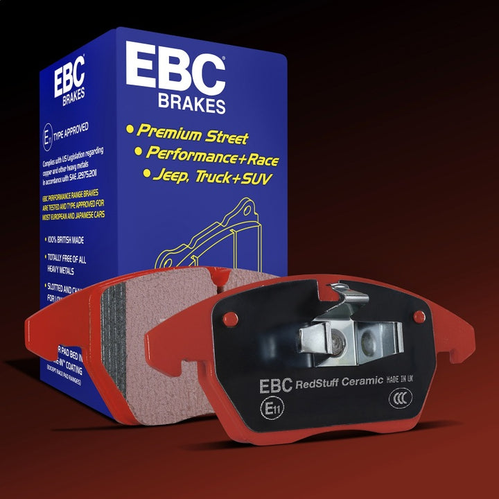 EBC 2017+ Volvo S90 2.0L Turbo Redstuff Rear Brake Pads
