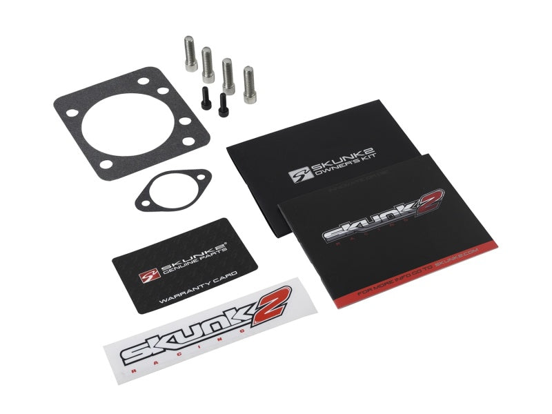 Skunk2 Pro Series 70mm Billet Throttle Body Black Series for Honda/Acura D/B/H/F Series Vehicles