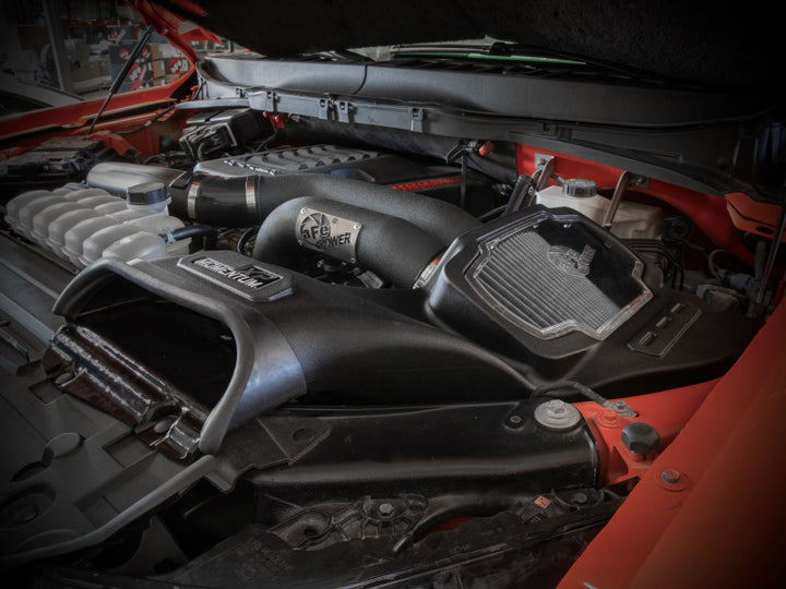 aFe Momentum XP Cold Air Intake System Black Pro Dry S Filter for 2021-2024 Ford F-150 Raptor V6-3.5L
