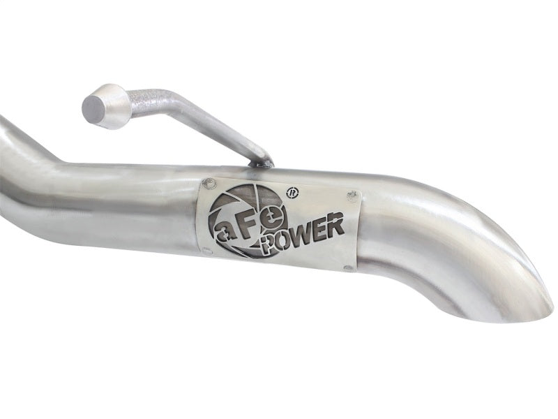aFe MACHForce XP 2.5in SS-409 Cat-Back Exhaust for 07-16 Jeep Wrangler JK V6 3.6L 3.8L 2-4 Door