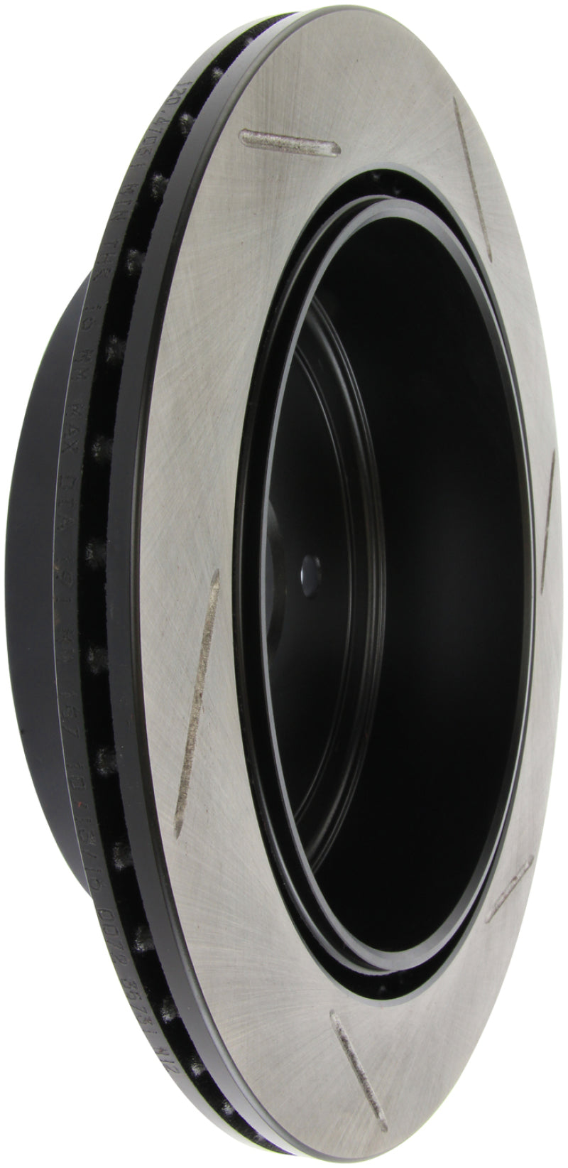 StopTech Power Slot 13 Rear Right Slotted Rotor for Scion FR-S Subaru BRZ - OneFastShop