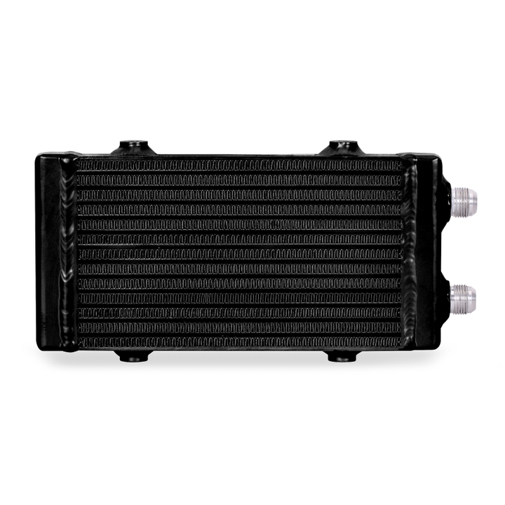 Mishimoto Oil Cooler Small Bar and Plate Dual Pass Black - Ford Mustang GT, Bullitt, GT Premium, Mach 1 - OneFastShop