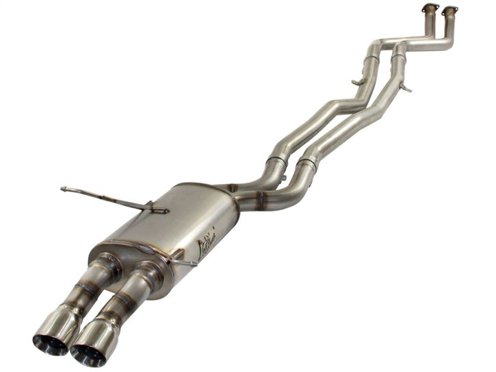 aFe MACH Force XP Exhaust Catback 409 SS for 01-05 BMW 325i/ci & 330i/ci E46 L6 2.5L/3.0L - OneFastShop