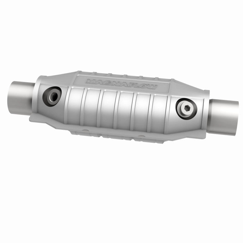 MagnaFlow Conv Univ 2.25 Dual O2 Boss - Easy Install