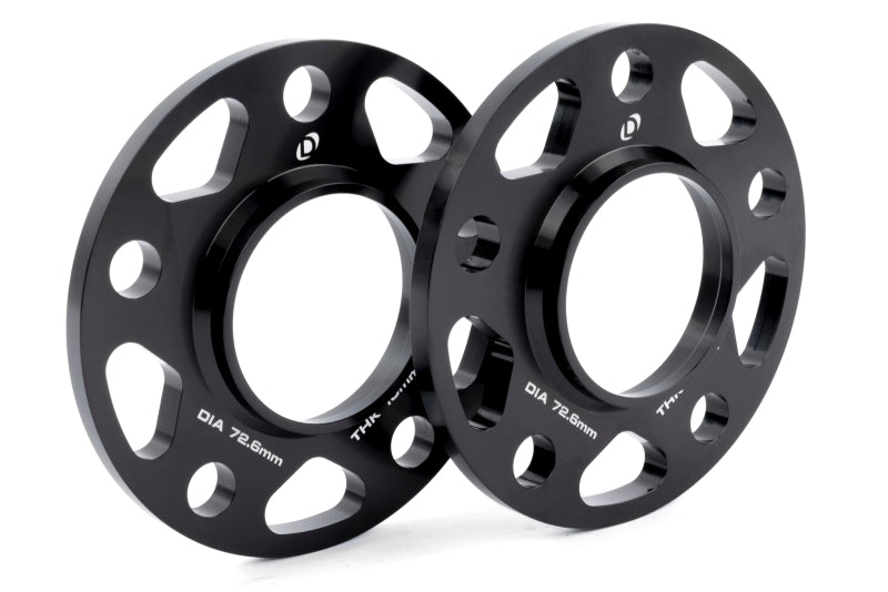 Dinan Aluminum Wheel Spacers - 5x120 72.6mm Bore 10mm Thick (Set of 2)