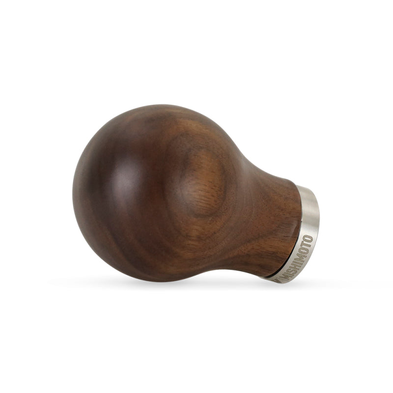 Mishimoto Round Steel Core Wood Shift Knob Walnut Walnut