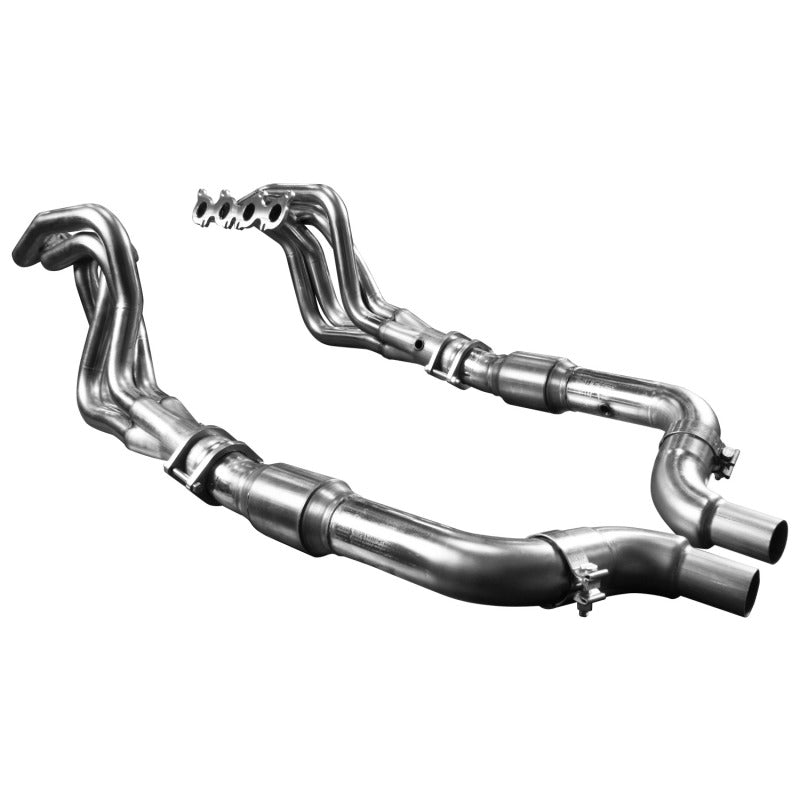 Kooks Headers 1-7/8in Stainless Steel Headers with Catted Connection Pipe for Ford Mustang GT V8 5.0L 15-24 - OneFastShop