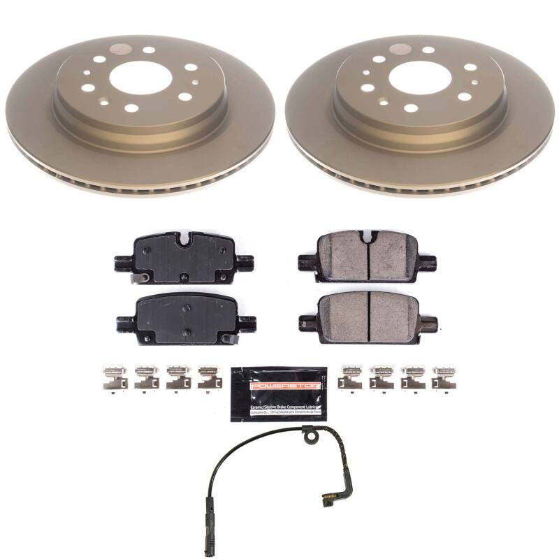 PowerStop Z23 Rear Coated Brake Kit - Chevrolet Silverado 1500 / Tahoe / Cadillac Escalade 2019-2026