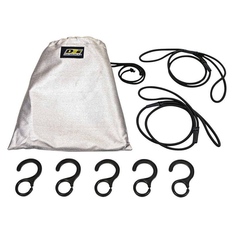 DEI Motorcycle Seat Shade - Hooks, Straps & Bag