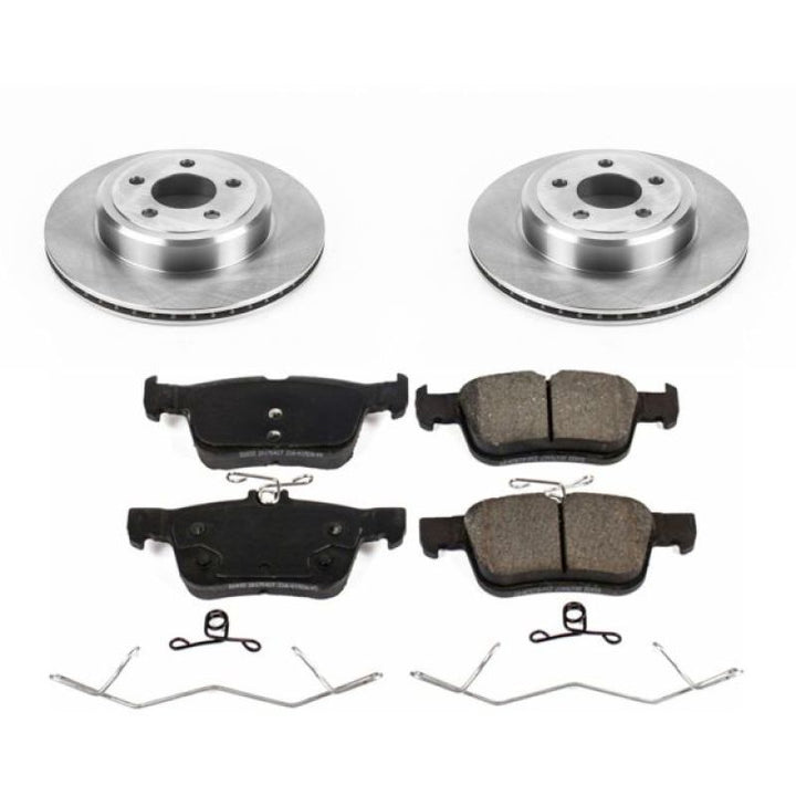 PowerStop Rear Autospecialty Brake Kit for 17-19 Ford Escape - OneFastShop