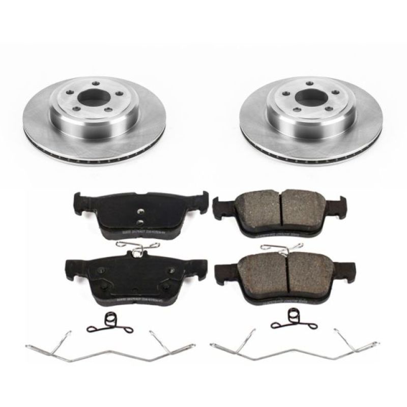 PowerStop Rear Autospecialty Brake Kit for 17-19 Ford Escape - OneFastShop