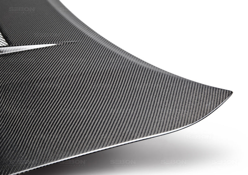 Seibon VSII-Style Carbon Fiber Hood for 14-15 Honda Civic 2dr