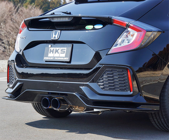 HKS LEGAMAX Premium Exhaust System for HONDA CIVIC HATCHBACK FK7
