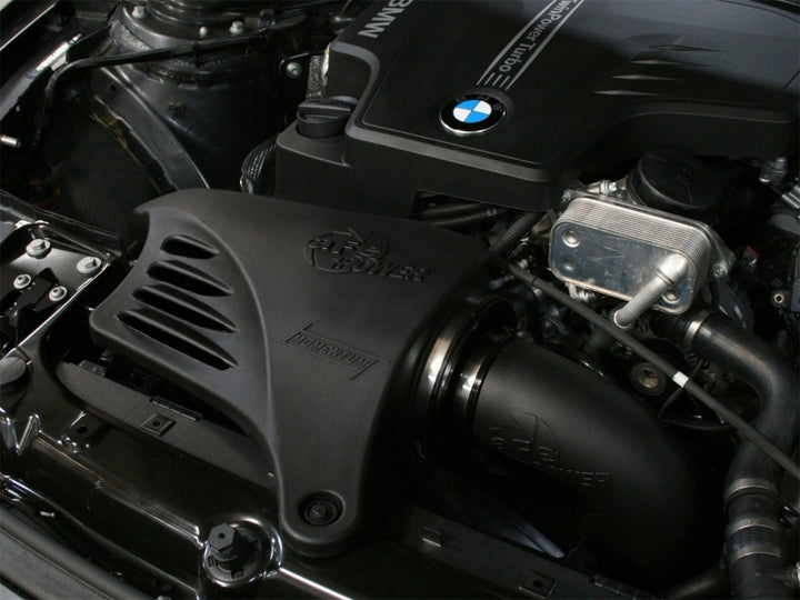 aFe MagnumFORCE Intake Stage-2 Si Pro Dry S Air Intake System BMW 328i (F30) 2012-15 L4 2.0L Turbo N20 - OneFastShop
