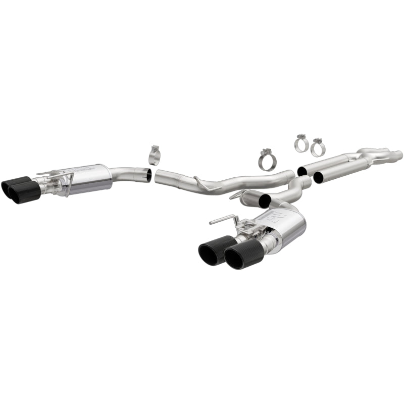 MagnaFlow Cat-Back Ford Mustang Shelby GT350/GT350R 2016 5.2L V8 Carbon Fiber Tips