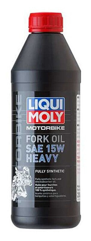 LIQUI MOLY 1 L Motor Bike Fork Oil S AE 15 W Heavy