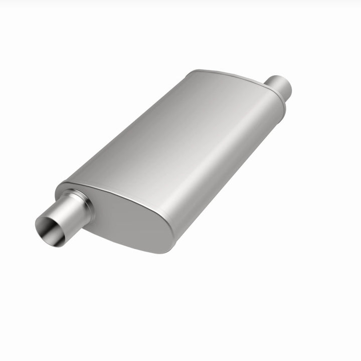 MagnaFlow Stainless Steel Muffler 4X9 Oval 18" - Chevy/GMC - Enhanced Performance