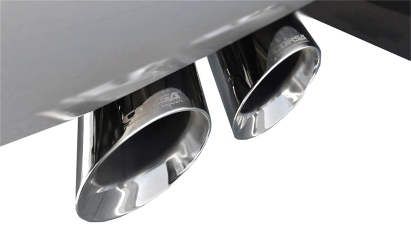 Corsa Performance Polished Sport Cat-Back Exhaust for 2009-2013 Chevrolet Suburban 1500 5.3L V8