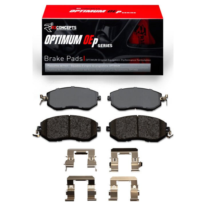 R1 2010-2020 Scion FR-S Front R1 Optimum OE Pads And Hardware Kit