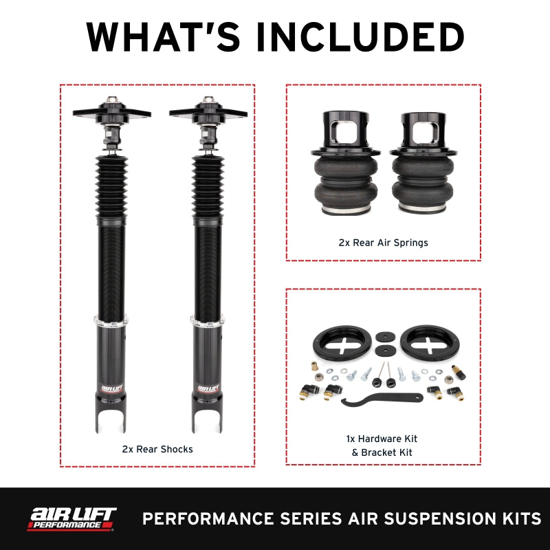 Air Lift Performance 09-13 Infiniti G37 / 09-20 Nissan 370Z Air Suspension Kit