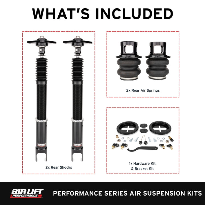 Air Lift Performance 09-13 Infiniti G37 / 09-20 Nissan 370Z Air Suspension Kit