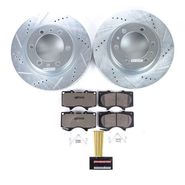 PowerStop Front Z36 Truck & Tow Brake Kit for 03-09 Toyota 4Runner - OneFastShop