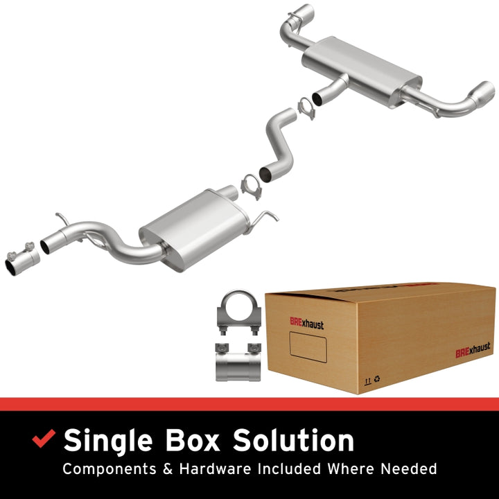 BRExhaust for 2010–2014 Volkswagen GTI 2.0L Exhaust Kit