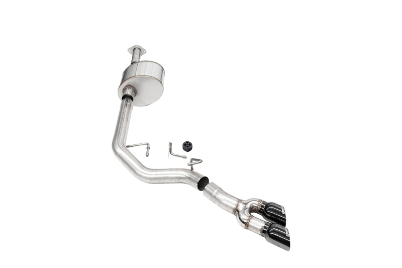 Corsa Xtreme Black PVD Tip Cat-Back Exhaust - Ford F-150 5.0L 141 in WB 2015-2020