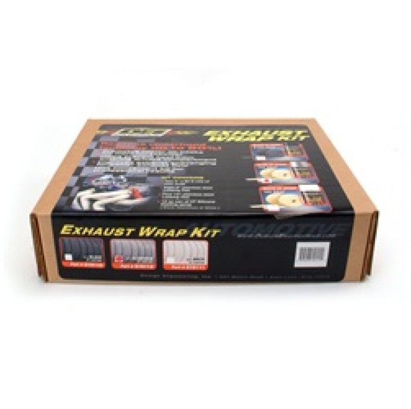 DEI Exhaust Wrap Kit Tan Wrap & Aluminum HT Silicone Coating Aerosol