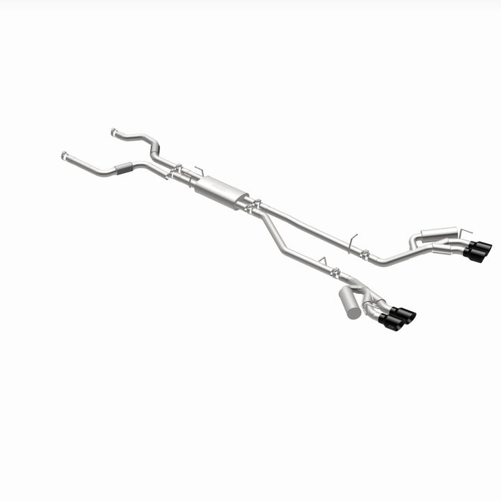 MagnaFlow 20-21 Ford Explorer 3.0L V6 Cat-Back Exhaust - Black Chrome Tips