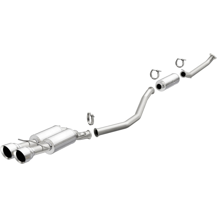 Magnaflow Cat-Back Exhaust for 2017+ Honda Civic 1.5L 409 SS Dual Tips - OneFastShop
