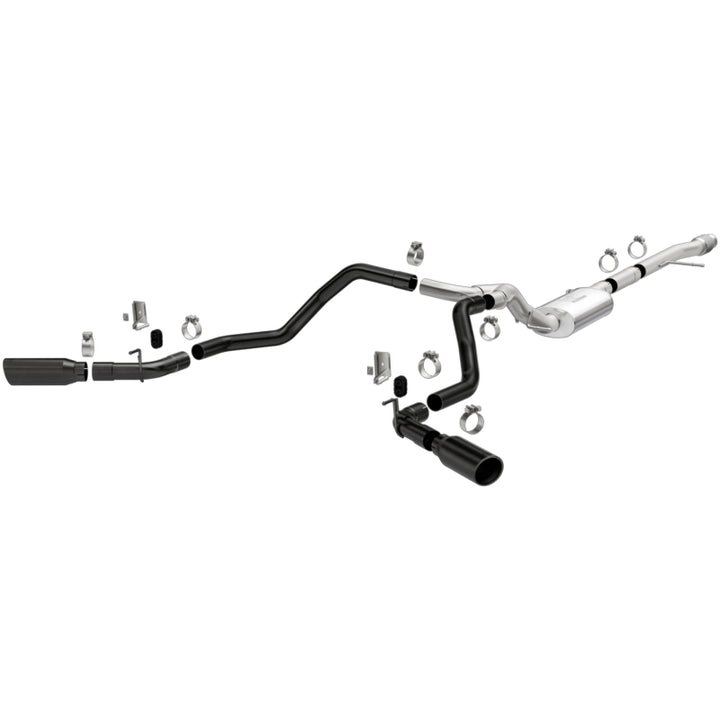 Magnaflow Street Series Dual Split Exit Exhaust with Black Tips for 2019-2024 Chevy Silverado 1500 V8 5.3L