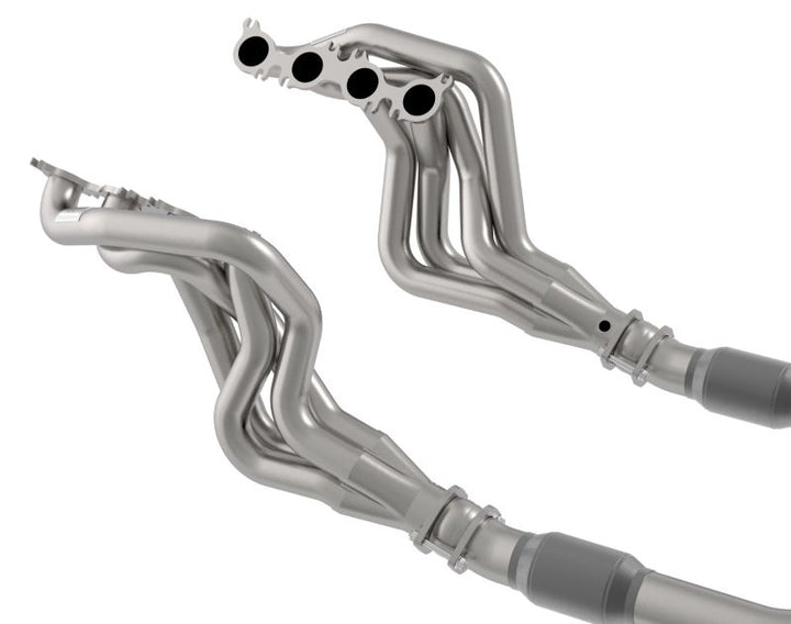 Kooks Headers 2in x 3in Stainless Steel Headers with Green Catted Connection Pipe - Fits 2020 Ford Mustang GT500 - OneFastShop