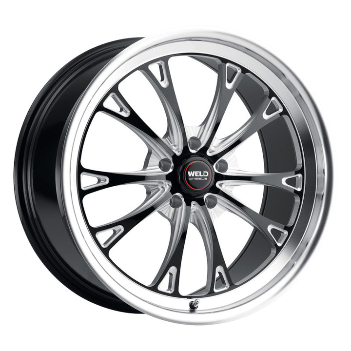 Weld S113 Belmont 20X10.5 Wheel 5X120.65 ET13 BS6.25 Gloss Black MIL Dia 78.1 (113) - OneFastShop