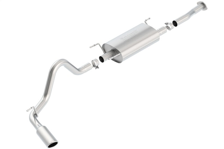 Borla Cat-Back Exhaust System for 2016 Toyota Tacoma 3.5L V6 S-Type 2.5in Single Left Rear Exit 4in Tip