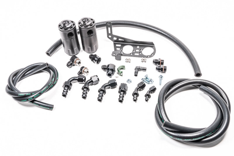 Radium Engineering Dual Catch Can Kit for Gallardo LP Fluid Lock - OneFastShop