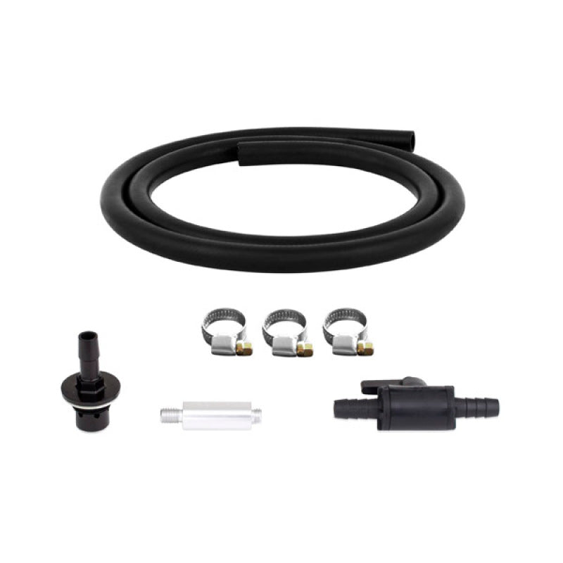 Mishimoto Catch Can Petcock Drain Kit - Compact Baffled Oil Catch Can