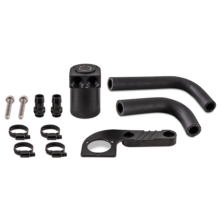 Mishimoto Baffled Oil Catch Can - Wrinkle Black for 2015+ BMW F8X M3/M4 - OneFastShop