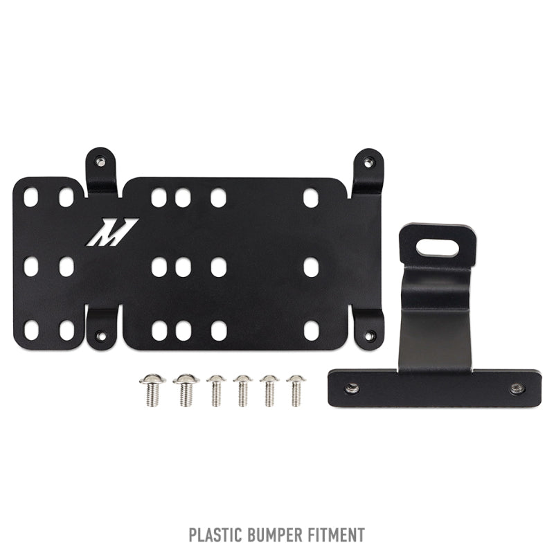 Plate Relocation Kit Plastic Bumper 2021+ Ford Bronco