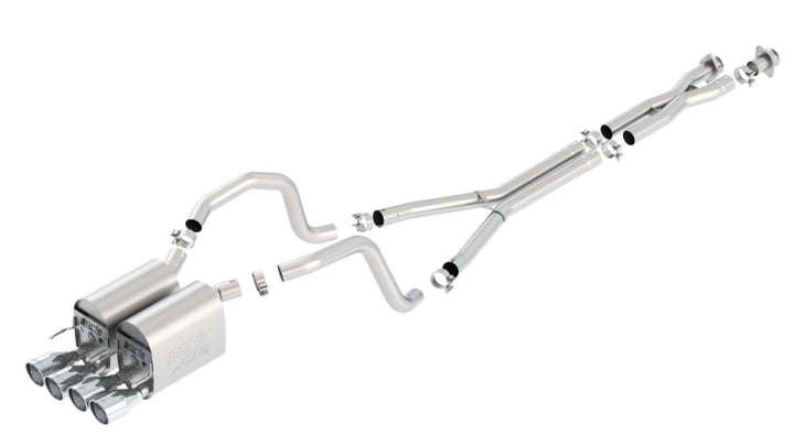 Borla ATAK SS Catback Exhaust for 05-08 Chevrolet Corvette 6.2L 8cyl - OneFastShop